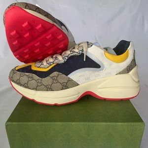 Gucci Men’s GG Rhyton. Size US 8. 100% Authentic.